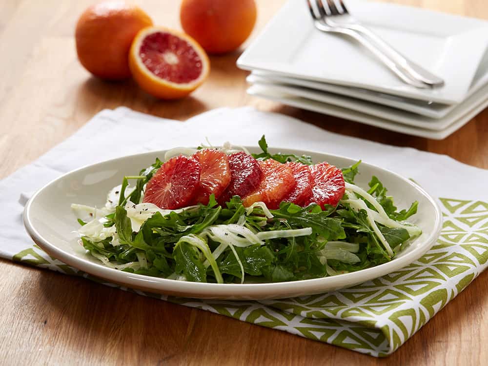 Blood Orange Salad withFennel & Arugula