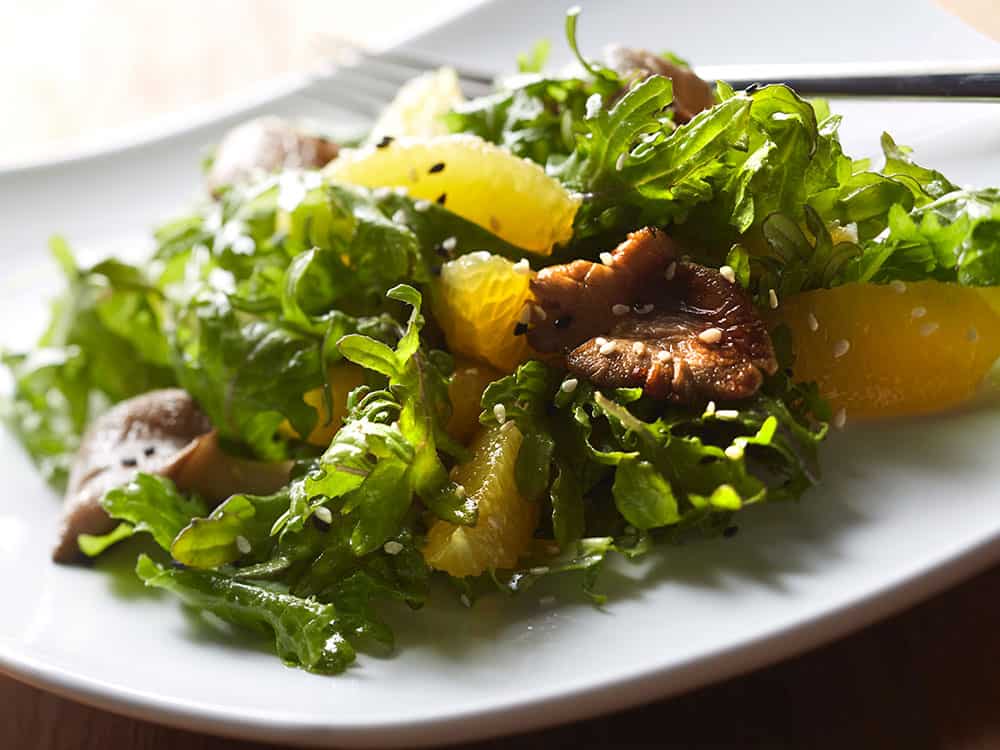 Kale, Orange Salad with Miso Dressing Sunkist