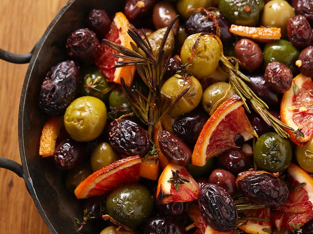 Warm Citrus Olives