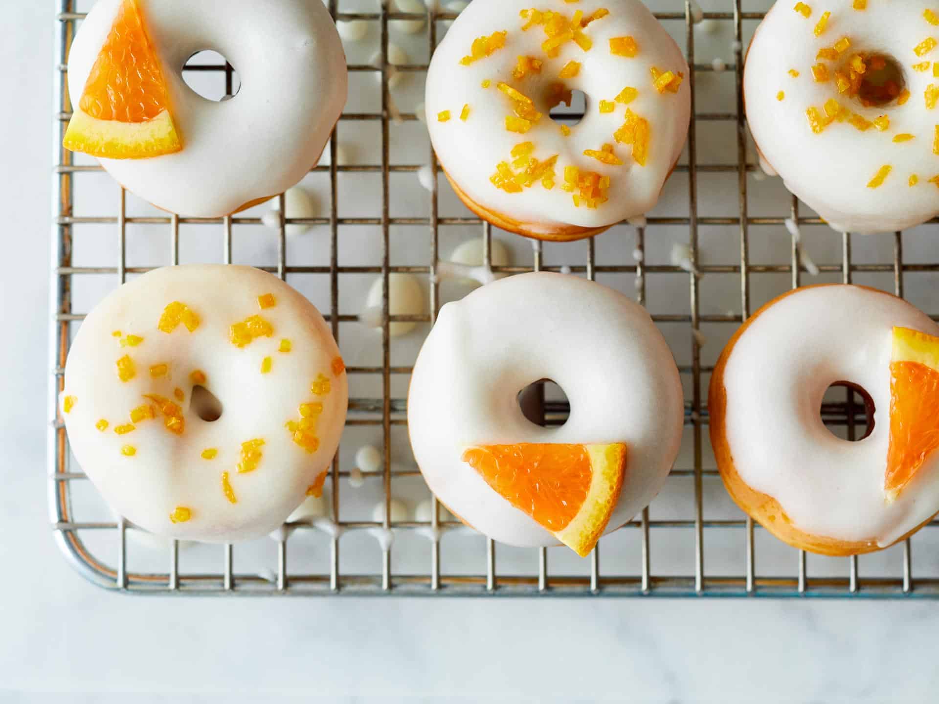 Cara Cara Navel Orange Yogurt Donuts