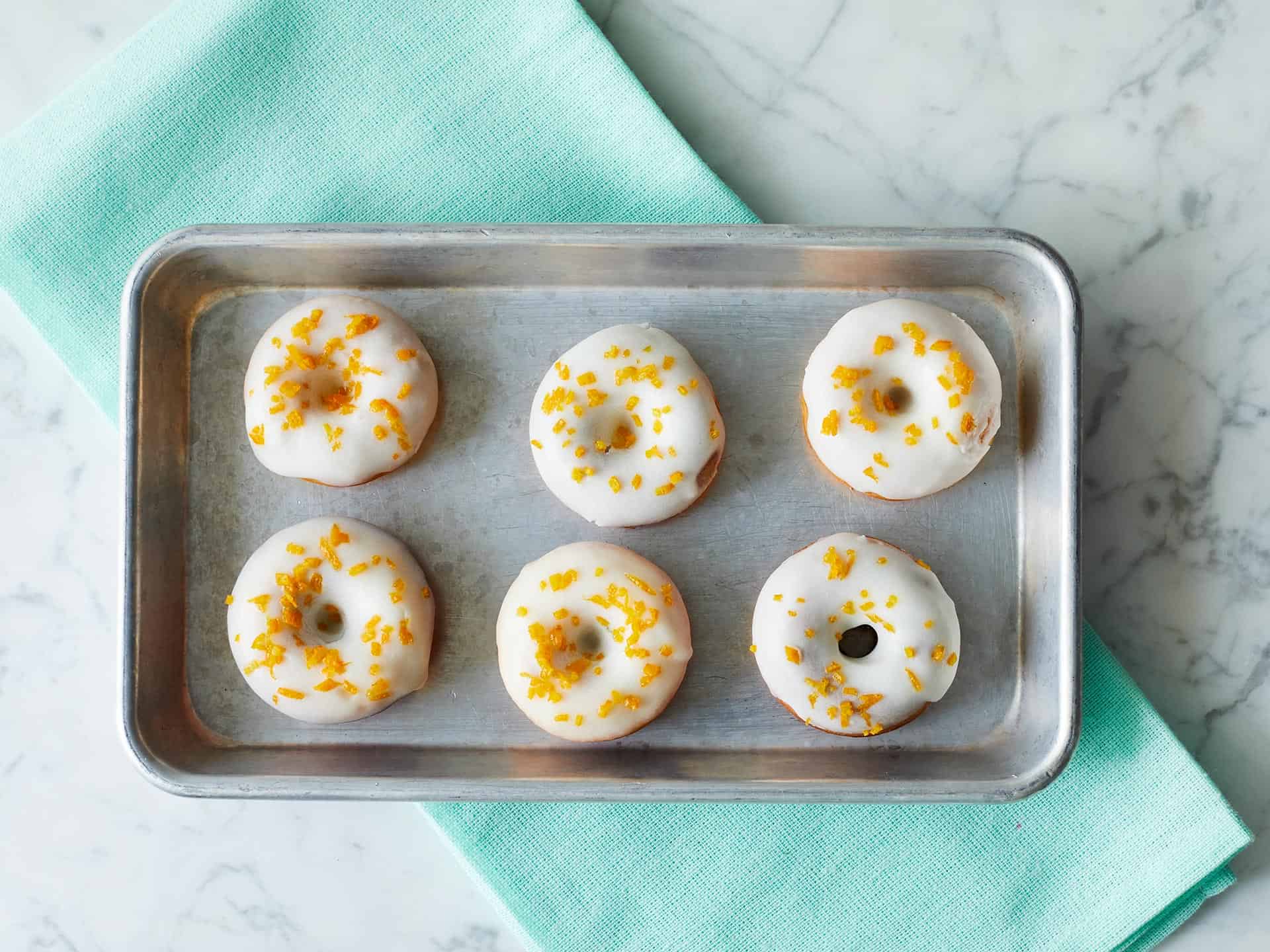 Cara Cara Navel Orange Yogurt Donuts