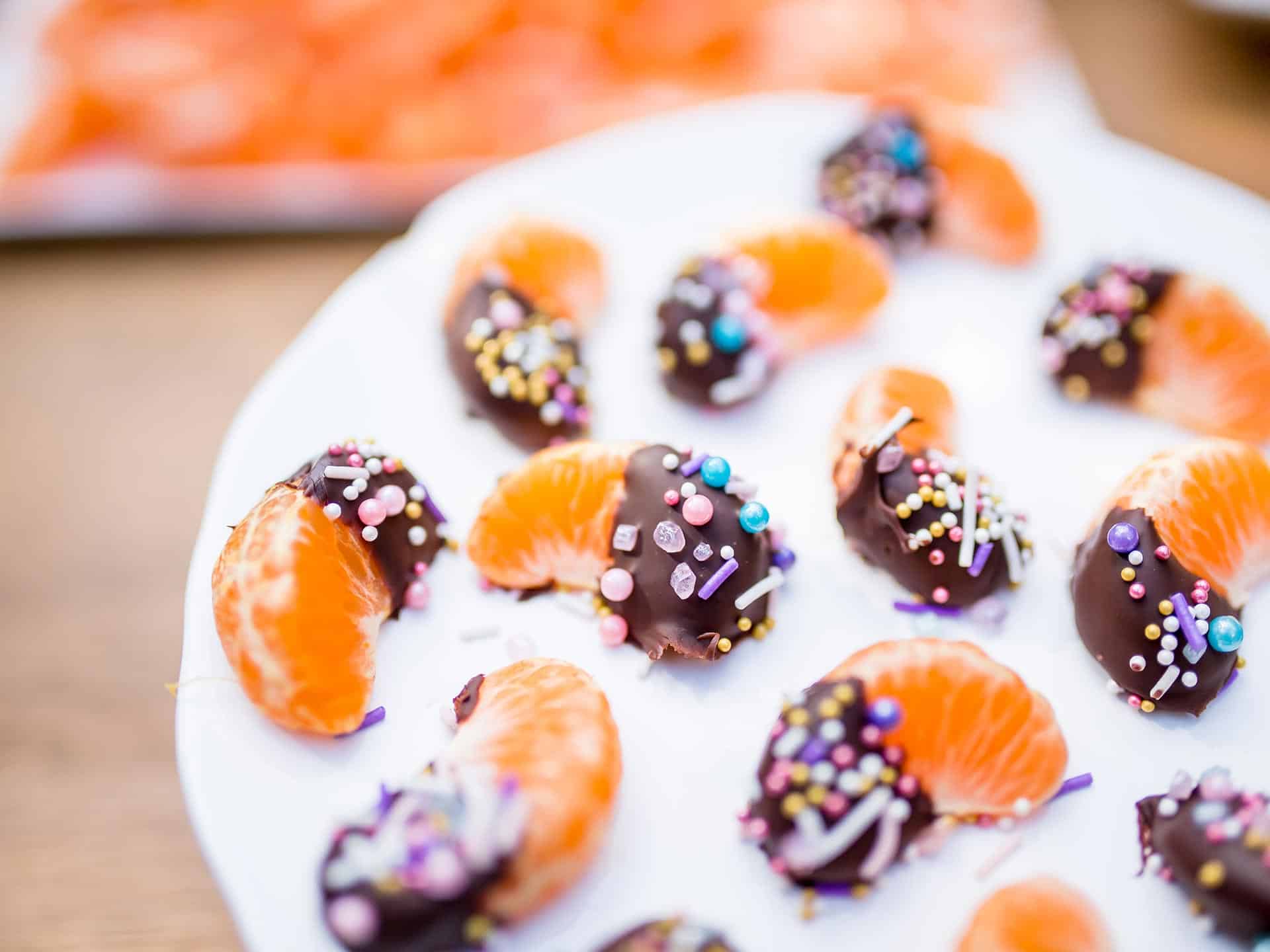 Chocolate Dipped Mandarins Sunkist
