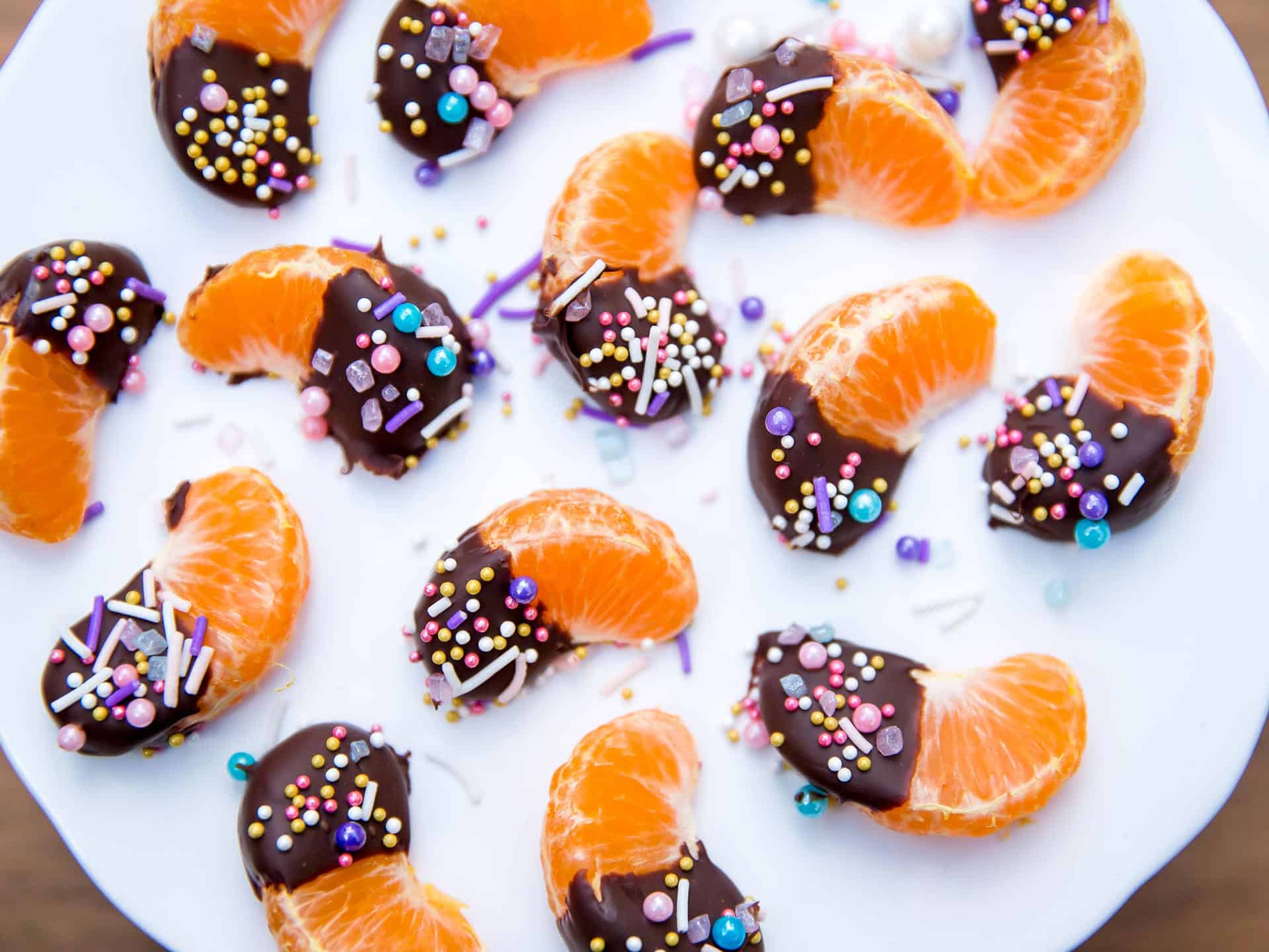 Chocolate Dipped Mandarins Sunkist