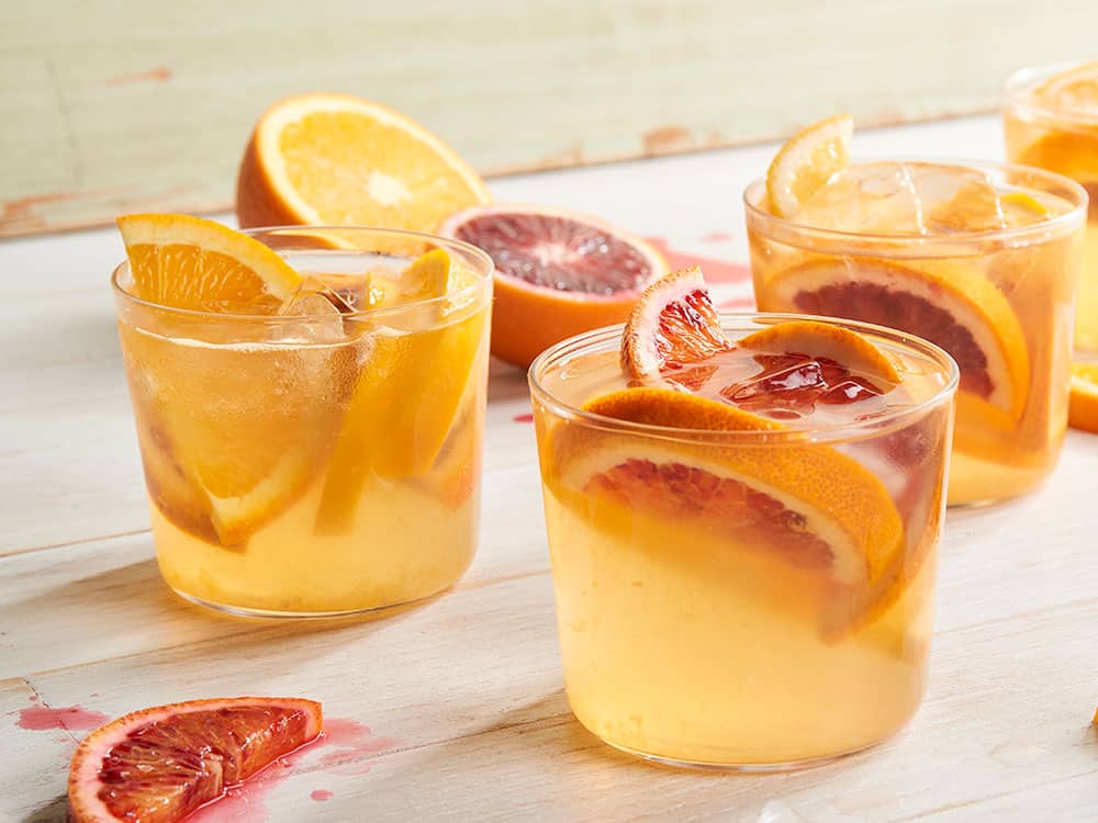 Winter White Sangria