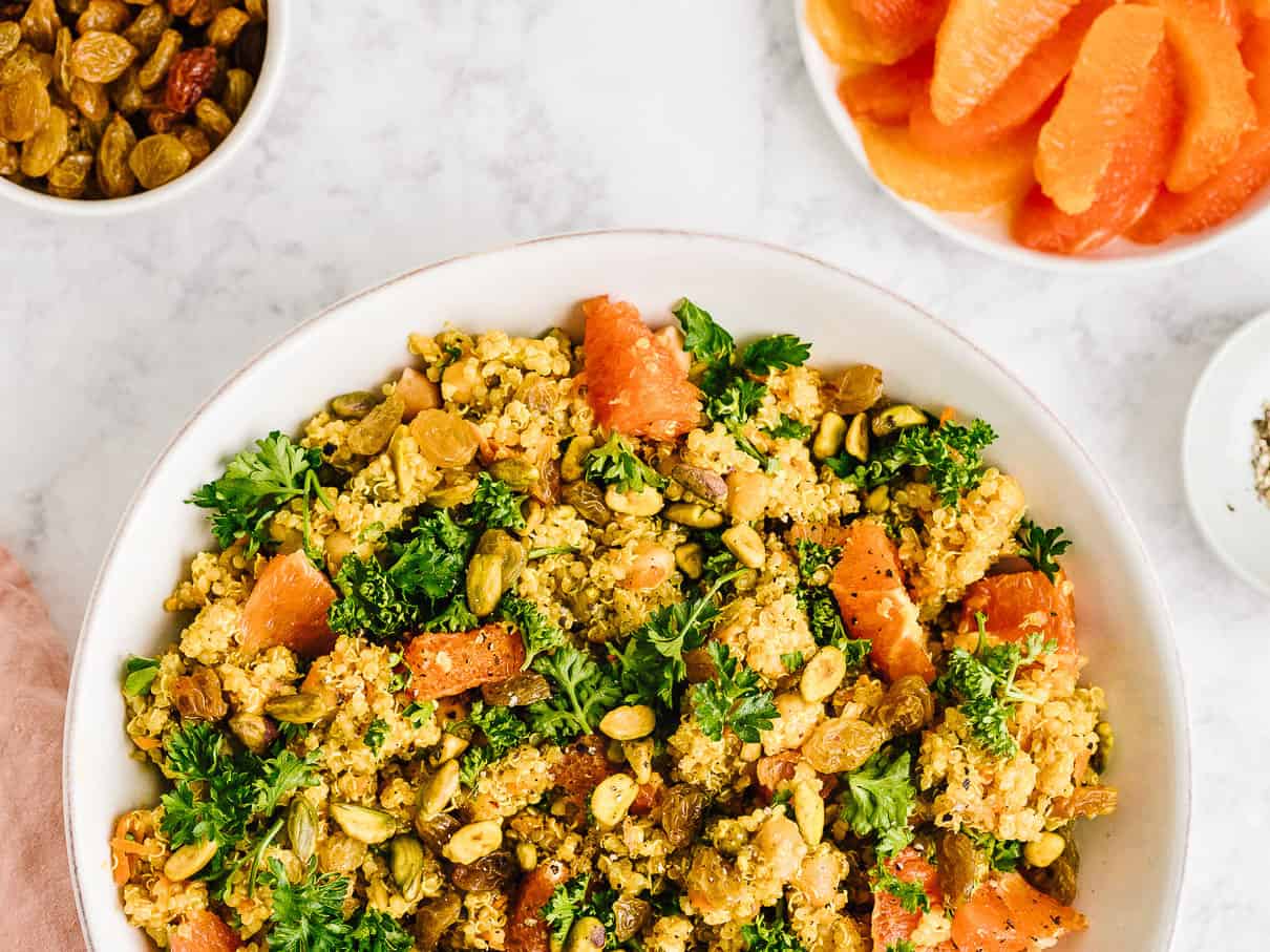 Moroccan Chickpea Quinoa Salad