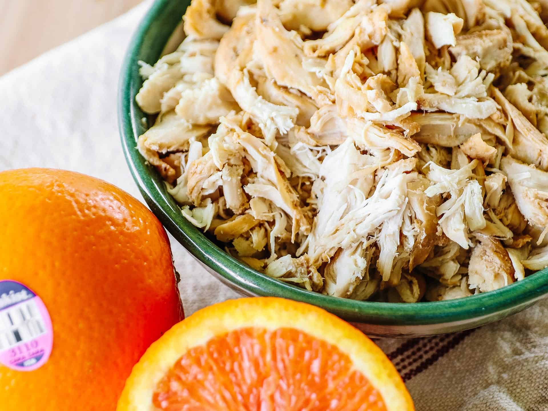 The Easiest Crockpot Chicken Made With Sunkist Oranges