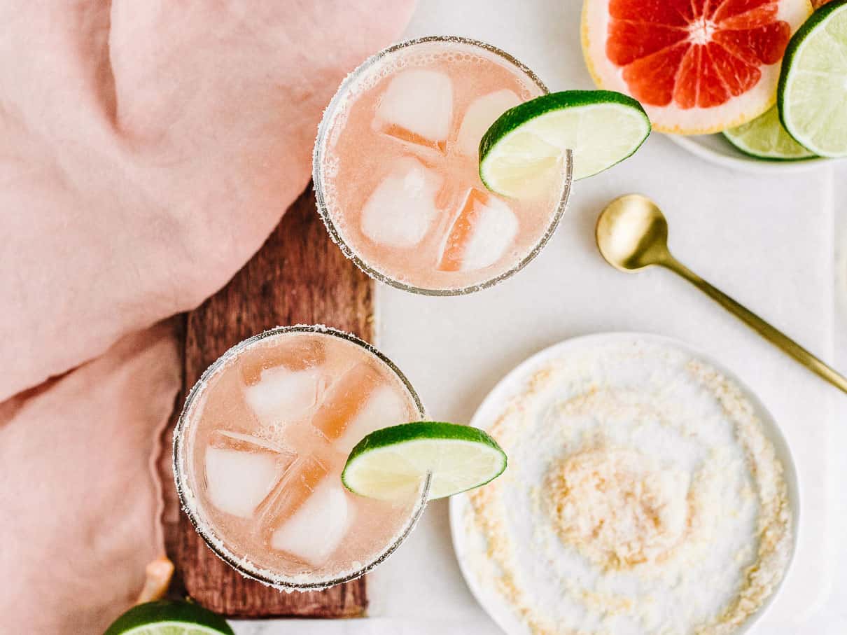 Grapefruit Paloma Mocktail