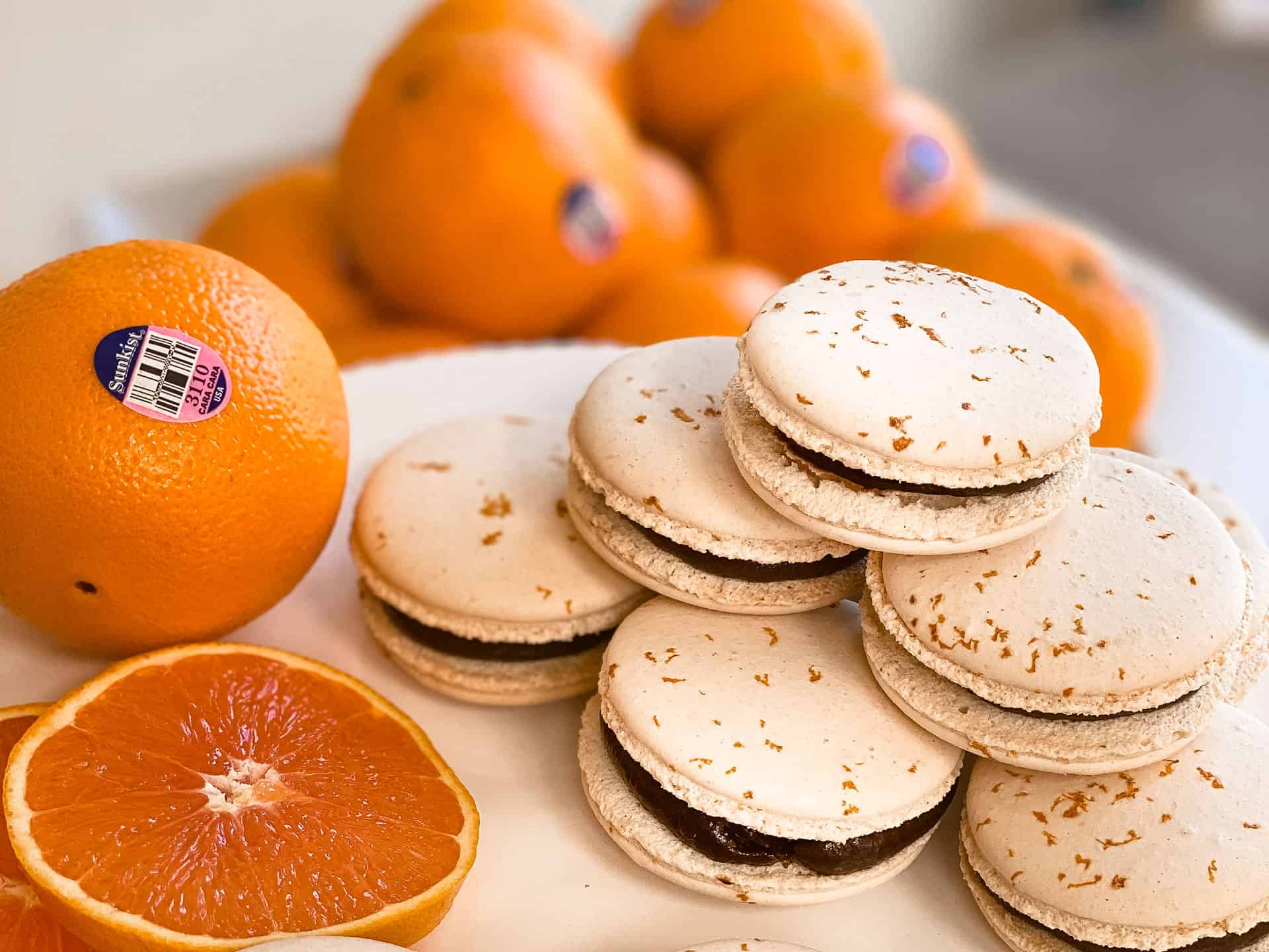 Cara Cara Orange Macarons | Sunkist